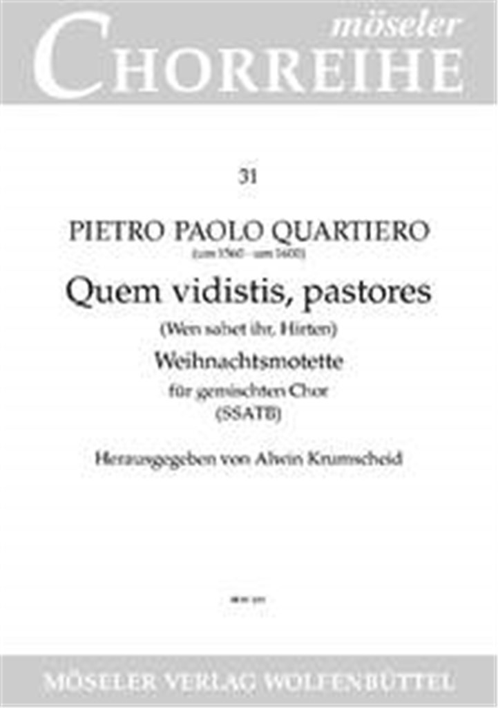 Quem vidistis, pastores